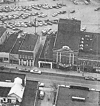 P & A Theatre - Aerial Shot (newer photo)